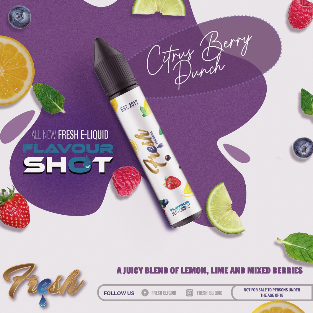 Fresh E-liquid LONGFILL- Citrus Berry Punch Kit 120ml