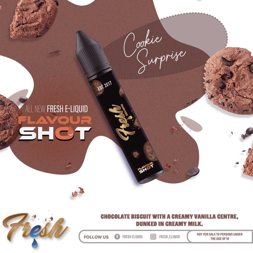 Fresh E-liquid LONGFILL- Cookie Surprise Kit 120ml