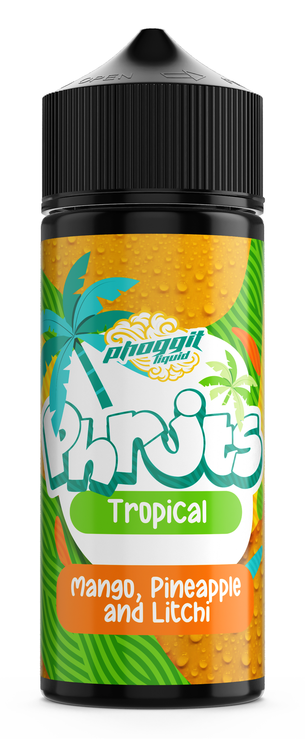 Phoggit LONGFILL - Phruits: Mango, Pineapple & Litchi, 120ml