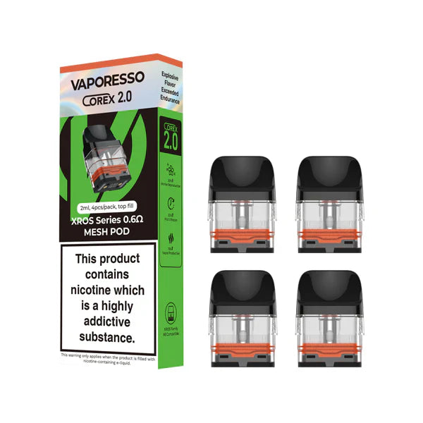 Vaporesso - XROS (0.6 ohm) COREX 2.0 Pods (1PC)