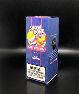 Vape Republic - Snow Cone Blue Raspberry Salt Nic, 30ml