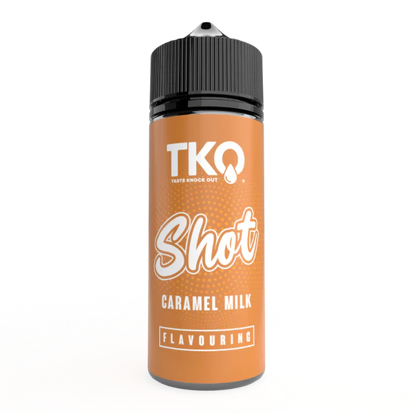 TKO LONGFILL - Caramel Milk Flavour Shot, 120ml